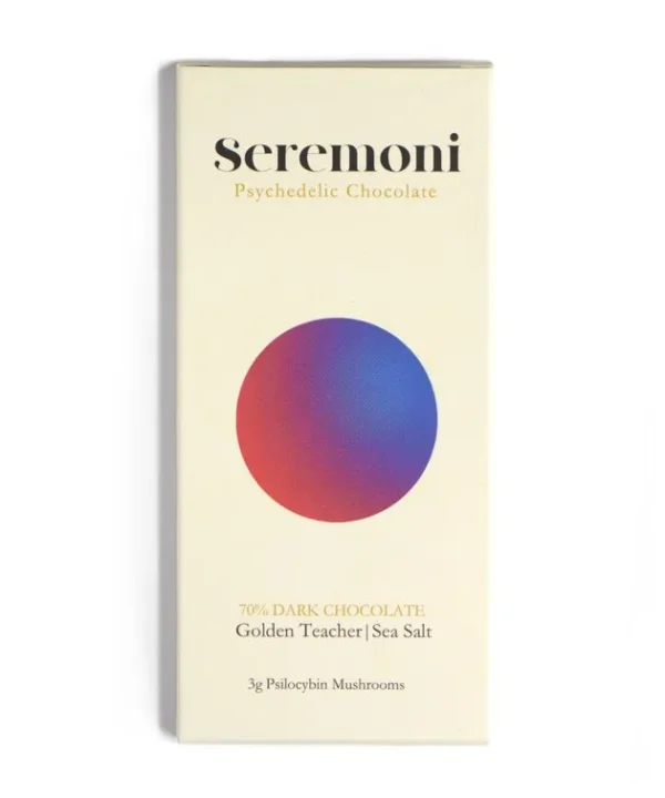 Seremoni Psilocybin Chocolate Bar – Sea Salt 3000mg